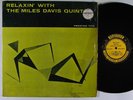 MILES DAVIS QUINTET Relaxin' With LP on Prestige DG mono