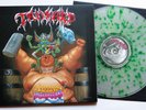 TANKARD - B-DAY LP 1st press. clear green splatter vinyl LIM.250