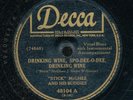 78bs-R&B-DECCA 48104-Stick McGhee and his Buddies