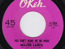 MAJOR LANCE You Don't Want Me No More RARE *ORIG* 45 northern soul stomper HEAR