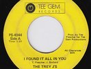 TREY J'S I Found It All In You  northern soul 45 crossover Tee Fletcher