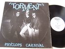 PSYCHOBILLY - TORMENT - PSYCLOPS CARNIVAL   1986 UK NERVOUS RECORDS NERD 025