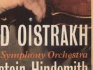 sxl 6035 uk ed1 original bruch-hindemith oistrach-horenstein vnl  ex/ex+ cvr vg+