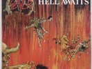 SLAYER: Hell Awaits METAL BLADE USA Orig Heavy Metal w Insert VINYL LP Hear