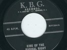 R&B rocker The Jes-Ters K.G.B 91364 King of the radical right / Barry boogie ?