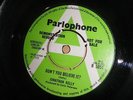 JONATHAN KELLY, Dont you believe it, PARLOPHONE DEMO R 5851 ORG. UK, MINT,  7``