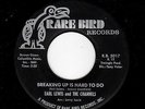 NORTHERN SOUL-EARL LEWIS & THE CHANNELS-BREAKING UP IS HARD TO DO/SHE BLEW MY MI