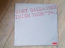 2 LP GATEFOLD RORY GALLAGHER - IRISH TOUR 74 / très bon état