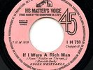 Roger Whittaker If I Were A Rich Man/Are You Thinking 45RPM Mfd in CONGO VG-