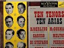 Ten Tenors Ten Arais - RCA Victor Red Seal Records Cat.# LM 1202 Older used 33.3