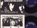 THE ROLLING STONES - (I CAN'T GET NO) SATISFACTION - SP DENMARK 1965