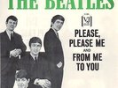The Beatles Please Please Me GREEN PICTURE SLEEVE Vinyl Single 7inch Vee Jay