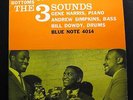 The Three Sounds - Bottoms Up  LP VG+ BLP 4014 RVG NYC & 47 West Vinyl Record