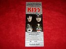 KISS - Unused 1980 Konzert Ticket Dynasty Tour Eppelheim Germany **Karte Card