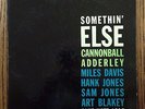 CANNONBALL ADDERLEY Somethin Else BLUE NOTE BLP 1595 OG LP MONO RVG