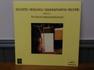 Acoustic Research Demonstration Record. Vol.1 1975 Vinyl LP AR Records ENY/AR-1