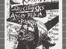 Dead Kennedys / Crucifucks / Angry Red Planet flyer COPY Harpos Detroit punk kbd