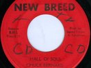 CHUCK BERNARD Hall of Soul SOUL FUNK 45 on NEW BREED