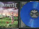 MEGADETH - YOUTHANASIA BLUE VINYL LP  1994 UK CAPITOL GATEFOLD