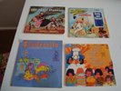2 VINTAGE READA LONG  BOOKS WITH RECORDS & 2 CHILDRENS RECORDS  CHITTY CHITTY