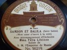 FELIA  LITVINNE samson et dalila -la favorite / ODEON