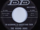 Doo Wop/Instrumental Surf Harmonica 45 HOUND DOGS I'm Beginning... DEE DEE HEAR