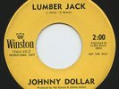 HEAR- Rare Country Bopper 45 - Johnny Dollar - Lumber Jack - Winston #1064-Promo
