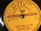 Jerry Lee Lewis Great Balls Of Fire YouWinAgain SUN 281 rockabilly early rock 78