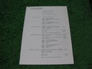MIRELLE MATHIEU Original local tour itinerary and contract rider 1982. 