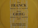Doukan: Franck Violin Sonata in A + Grieg Violin Sonata No. 3 - Erato LDE 3091