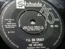 THE UNTAMED - I'LL GO CRAZY  - RARE 1965 MOD BEAT STATESIDE  7