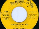 SENSATIONAL TRAVELING STARS Something On My Mind GOSPEL FUNK 45 on MERTON