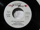 ANGELA DAVIS/MIGHTY CHEVELLES MY LOVE IS SO STRONG FLAMING ARROW 45 NOS, (Mint)
