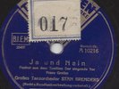 Stan Brenders swingt Franz Grothe : Ja und Nein