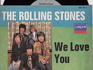 ROLLING STONES  Dandelion & We Love You  PICTURE SLEEVE 7