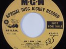 R&B Rocker 45 JOHNNY OLIVER My Lady Love MGM HEAR