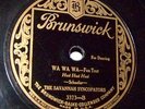 Brunswick 3373 Savannah Syncopators (King Oliver Band) Wa Wa Wa (Chicago 1926)
