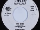 Rockabilly 45 BUDDY GRECO Ooh Baby HERALD HEAR VG++