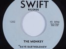 R&B 45 DAVE BARTHOLOMEW The Monkey SWIFT HEAR