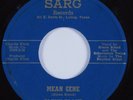 Rockabilly 45 GLENN BLAND Mean Gene SARG HEAR VG+