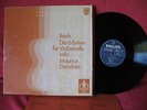 Maurice Gendron Bach 6 Suiten Fur Violoncello Solo PHILIPS 6770 005 Box Set