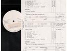 KATE BUSH Hounds Of Love LP VINYL 12 Track Test Pressing With Production Info