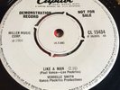 VERDELLE SMITH 'LIKE A MAN' CAPITOL DEMO BEAT RARE 1966 MOD NORTHERN SOUL