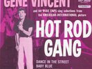GENE VINCENT - HOT ROD GANG EP - NEW Limited edition of 150 copies in CLEAR WAX