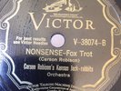 78 RPM JAZZ CARSON ROBISON KC JACK-RABBITS Victor 38074 Stuff/Nonsense E to E+