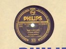 SCHELLACK Marlene Dietrich Time For Love/ Look Me Over Closely Philips