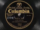 78 RPM -- New Orleans Wanderers, Columbia 735, EE+  Jazz
