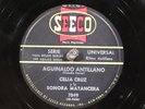 78 RPM -- Celia Cruz y la Sonora Matancera, Seeco 7849, E+  Latin - Salsa
