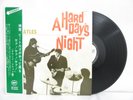 THE BEATLES LP A HARD DAYS NIGHT + OBI Japan Vinyl Apple AP-8147 Soundtrack