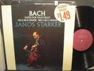 JANOS STARKER Bach Suites For Solo Cello MERCURY SR 90370 SHRINK STRONG VG+/NM-